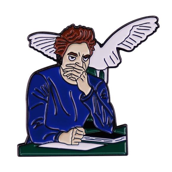 Twilight Edward Midnight Sun in Biology Class Enamel Pin 21-2 - Picture 2 of 5